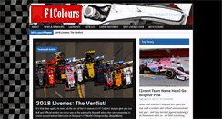 Desktop Screenshot of f1colours.com